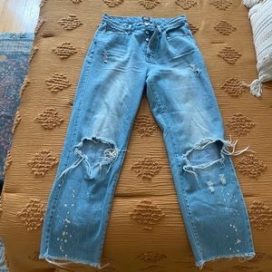 BDG distressed jeans, size 28
